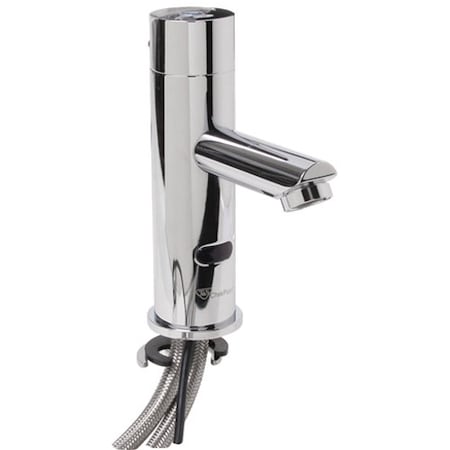 T&S Brass Faucet, Deck , Auto/Man, 1 Hole EC-3106